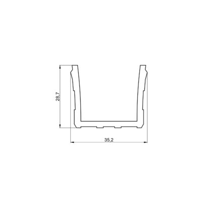SP109 - Profilé pour cloisons