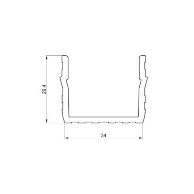 SP130 - Profilé pour cloisons