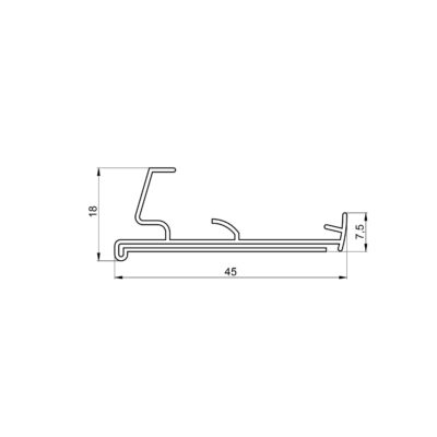 SP135 - Porte-étiquette de marché