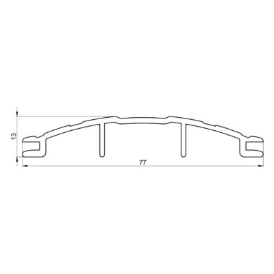 SP189 - Profil de couverture des cloisons
