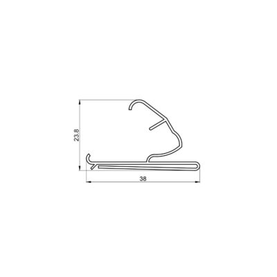 SP29 - Porte-étiquette de marché